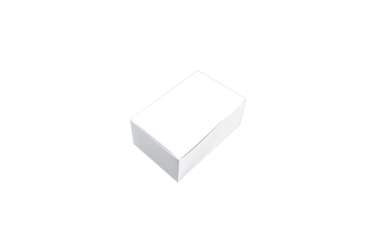 Southern Champion 7" X 4.5" X 2.75" Snack Carry Out Box White Tuck Top. Manufacturer reference photo.