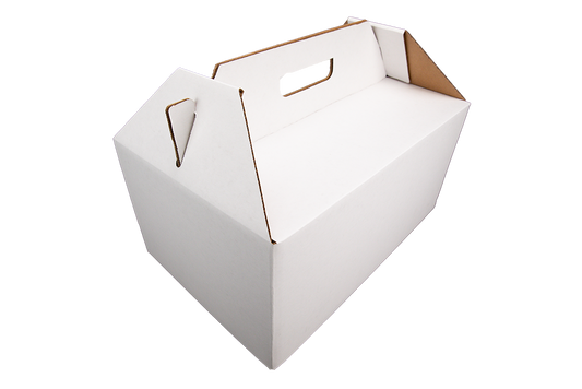 Southern Champion 18" x 12" x 9" Barn Box Corrugated 25 / cs. Manufacturer reference photo.