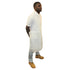 Hospeco Polyethylene Apron 28" x 46" White - Bib Style 5 / 100 cs