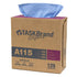 Hospeco TaskBrand A115 Wipers Dispenser Interfold, Creped, 9" x 16.75" 6 / 125 cs