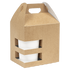 Inno-Pak 8x6x8 Deli Carton Plain Brown 100 / cs