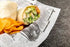McNairn 12x12 Bleached Grease Resistant "Cookies" Wrap 2000 / cs