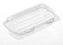 Novolex - WNA Hinged Hotdog Container Clear .03 oz 7.2" x 4.12" x 2.66" 250 / cs