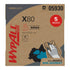 Kimberly Clark WYPALL X80 Wipers Red 8.34" x 16.8" Pop-up Box 5 / 80 cs