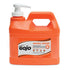 Gojo Natural Orange Pumice Hand Cleaner .5 Gallon Pump Bottle, Citrus Scent 4 / cs