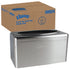 Kimberly Clark K-C Professional Box Towel Cover Stainless Steel, 10.4"X6.1"X5.4" 2 / cs