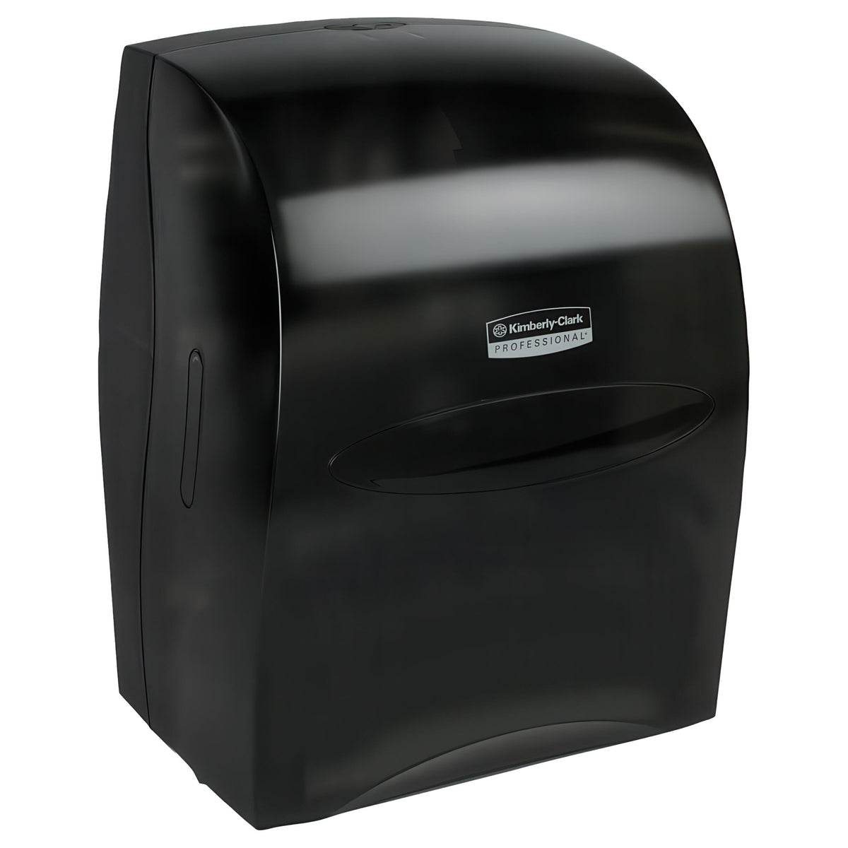 Kimberly Clark SANITOUCH Roll Towel Dispenser Smoke / Grey Hands-Free 1.5" Hub 1 / cs; current official Kimberly-Clark manufacturer photo, code 09990. Branding and packaging may vary. Contents or accessories shown are included only as specified in the listing.