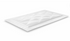 Novipax PLAC35 3.3" X 5" Pad-Loc Soaker Pad White / White 1500 / cs