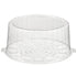 Inline Plastics 10" Clear EZ Open Cake Container 10.38" x 11.19" x 4.88" 50 / cs