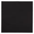 Hoffmaster 16" X 16" Black Dinner Napkin Linen-Like Flat Pack, Unembossed 2 / 250 cs