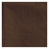 Hoffmaster 9.5" X 9.5" Chocolate Bev. Napkin 2-Ply, 1/4 Fold, Regal Emboss 4 / 250 cs