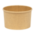 Inno-Pak Squat Soup Cup Kraft 16 oz 500 / cs