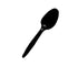 Goldmax Black Polypropylene Spoon  20 / 50