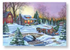 Hoffmaster Holiday Ornaments Print Placemat 10" X 14" 1000 / cs