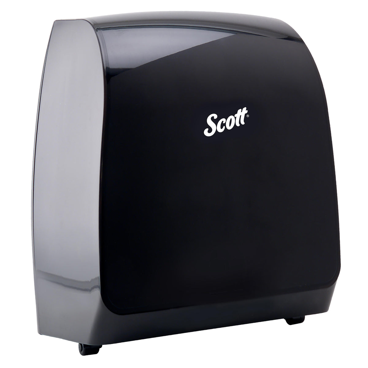 Kimberly Clark Scott Pro Roll Towel Dispenser Blue Core, Black, Electronic 1 / cs; current official Kimberly-Clark manufacturer photo, code 34348. Branding and packaging may vary. Contents or accessories shown are included only as specified in the listing.