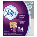 P&G Professional Puffs Ultra Soft Facial Tissue Pull-Up Box 56 Tissues Per Box 4 box / 6 cs — manufacturer product photograph. Listing pack quantity applies.