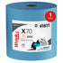 Kimberly Clark WypAll X70 Wipers Blue, 12.5" X 13.4" 870 / rl