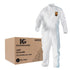 Kimberly Clark Kleenguard A40 Protective Coveralls White, Large 25 / cs