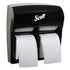 Kimberly Clark MOD High Capacity SRB Dispenser Black, Fits 4 Rolls 1 / cs