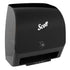 Kimberly Clark Scott Slimroll Towel Dispenser Black , Orange Core , Automatic 1 / cs