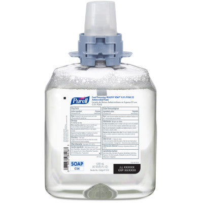 Gojo Purell Antimicrobial Foam Soap Food Processing, 1250 mL 4 / cs; exact manufacturer SKU photo. 