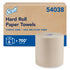 Kimberly Clark Scott Essential Hard Roll Towels Brown, 100% Recycled, 8" x 700' 6 / cs