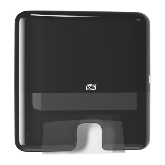 Essity Tork Xpress H2 Hand Towel Dispenser Black Mini Multifold One-At-A-Time 1 / cs