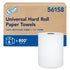 Kimberly Clark Scott Fiber Hard Roll Towels 1.5" Core, 8"x800',White 6 / cs