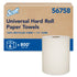 Kimberly Clark Scott Universal Roll Paper Towels 1.5" Core 800' Brown Compress Rolls 6 / cs