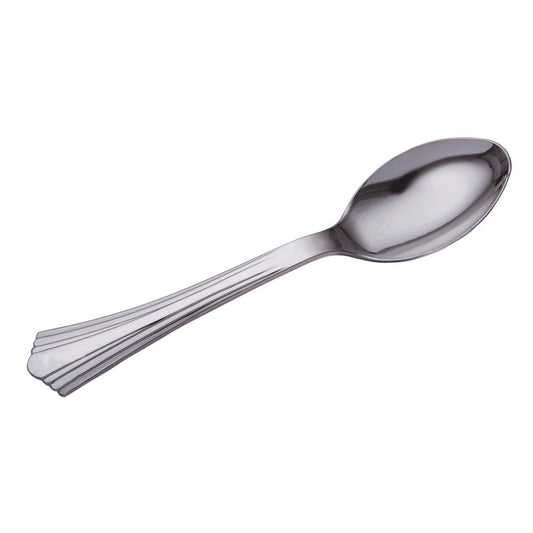 Novolex - WNA Reflections 6.25" Silver Spoon Stack Pack 15 / 40 cs — Manufacturer item 620155