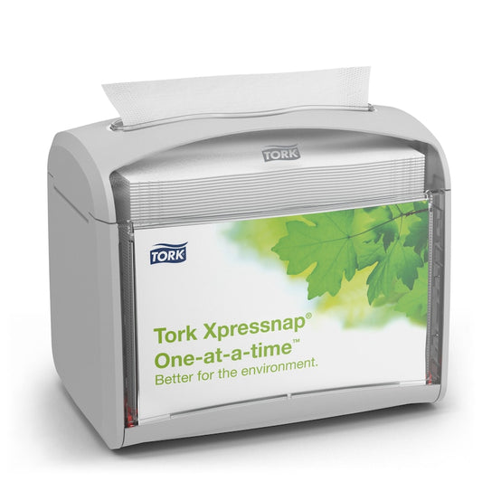 Essity Tork Xpress Napkin Dispenser Grey, Signature Tabletop 4 / cs