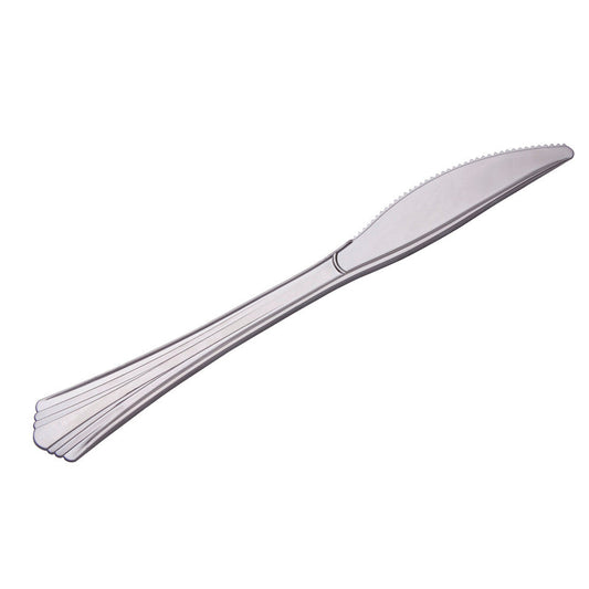 Novolex - WNA Reflections 7.5" Silver Knife Stack Pack 15 / 40 cs — Manufacturer item 630155