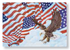 Hoffmaster 10"x14" Paper Placemat American-Patriotic Theme 1000 / cs