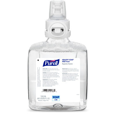 Gojo Purell Healthy Soap Mild Foam 1200 mL 2 / cs; exact manufacturer SKU photo. 