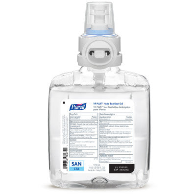 Gojo Purell VF Plus Hand Sanitizer Gel 1200 mL Refill for CS8 Dispenser 2 / cs; exact manufacturer SKU photo. 