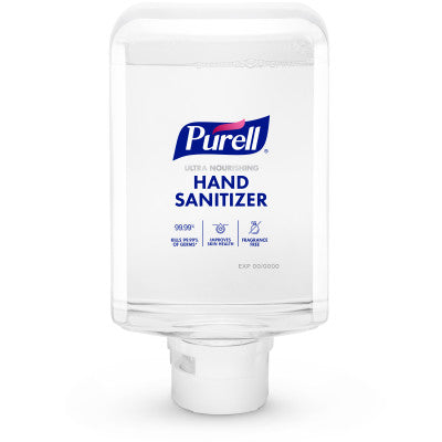 Gojo Hand Sanitizer Ultra Nourish Refill 1200 ml, Clear, Plastic 2 / 1 cs; exact manufacturer SKU photo. 