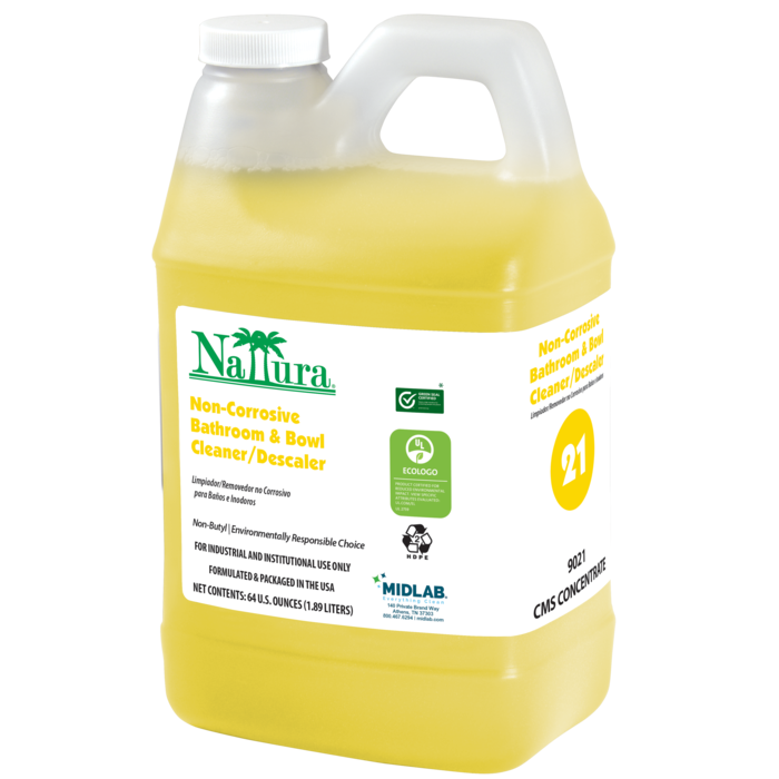 Representative image: Manufacturer Nattura Non-Corrosive Bath & Bowl Cleaner/Descaler photo used as a representative image of this product type. The pictured formulation, fragrance, container size and packaging may differ. The product name, specifications and selling quantity stated in this listing apply. The pictured manufacturer's current formulation is described as None Added fragrance.