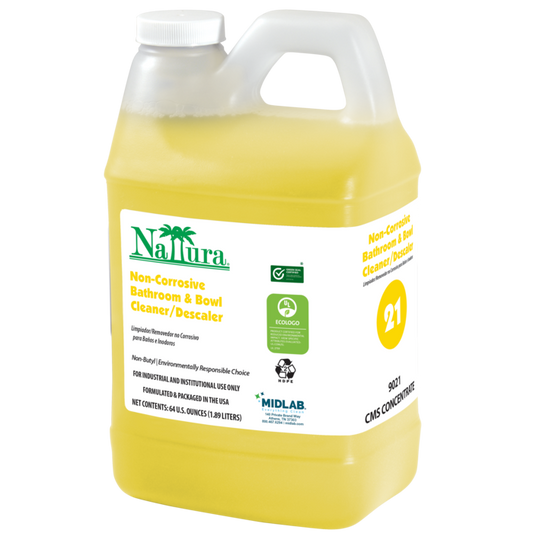 Representative image: Manufacturer Nattura Non-Corrosive Bath & Bowl Cleaner/Descaler photo used as a representative image of this product type. The pictured formulation, fragrance, container size and packaging may differ. The product name, specifications and selling quantity stated in this listing apply. The pictured manufacturer's current formulation is described as None Added fragrance.