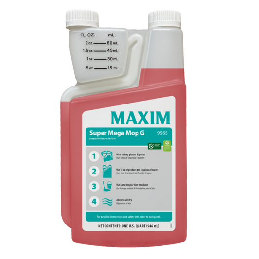 Midlab Inc. Maxim Super Mega Mop G 1 Quart 6 / cs; current official Midlab manufacturer photo matched to this product and container size. Packaging and branding may vary; selling quantity is as specified in the listing.