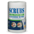ITW Pro Brands SCRUBS All Purpose Cleaning Wipes 9" x 12" , White , 80 Count 6 / cs