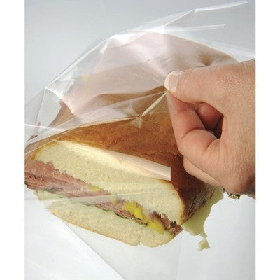 Hubert 12x12 Clear BOPP Sheets 75 Gauge 5000 / cs; supplier reference photo; pictured packaging, size, color and quantity may differ