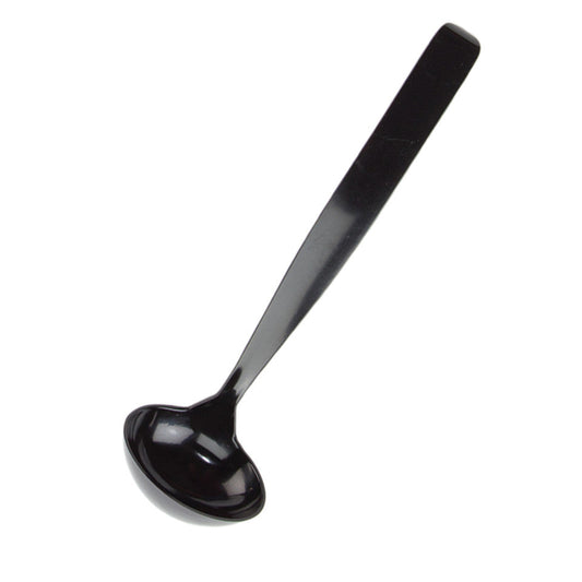Novolex - WNA CaterLine Serving Utensil - Ladle 1.25 fl oz , Black , Polystyrene #6 48 / cs — Manufacturer item ALAD2BL