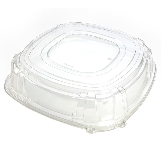 Novolex - WNA Flexible PET Thermoformed Dome Lid 17 inch, Clear, Square 25 / cs — Manufacturer item ASQ17DM