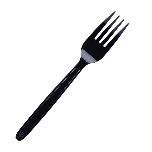 Novolex - WNA Cutlerease Bulk Fork Black 24 / 40 cs — Manufacturer item CEASEFK960BL