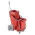 Unger Enterprises Dual Compartment Mop Bucket 8gal/30L , Red 1 / ea