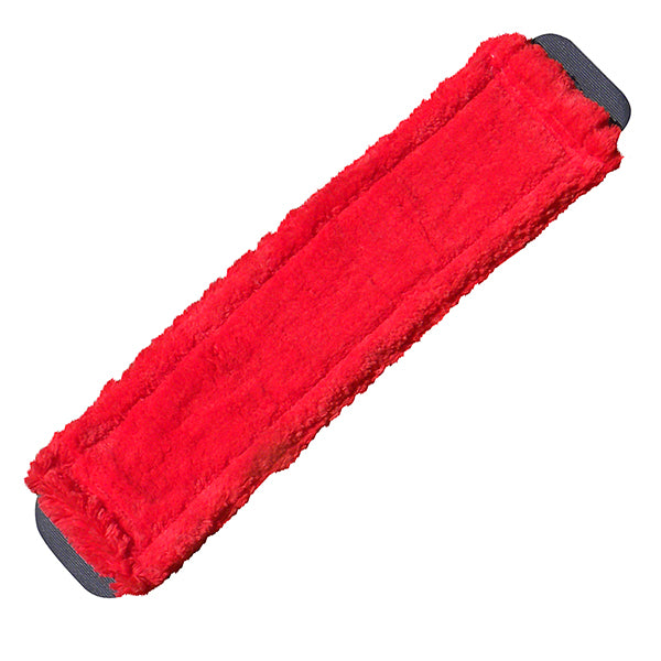 Unger Enterprises Smart Color Micro Mops Red Pile 15mm size 16" 1 / ea; manufacturer product photo.