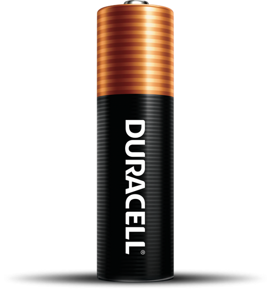 Duracell AA Batteries Coppertop 1.5 V 4 / 36 cs; manufacturer illustration; pictured variant, dimensions, packaging and quantity may differ