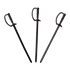 AmerCareRoyal Plastic Sword Pick Black, 3" 10 / 1000 cs