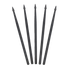AmerCareRoyal Premium Plastic Arrow Pick 3.5" Black 10 / 1000 cs