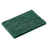AmerCareRoyal Medium Duty Scouring Pad Green 6" x 3.5" x 0.50" 1 / 40 cs